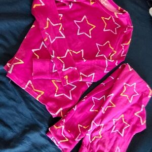 Cat & Jack Hot Pink Star Pajama Set